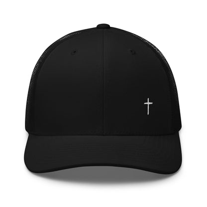 Simple Cross Hat - Black/ Navy