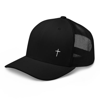 Simple Cross Hat - Black/ Navy