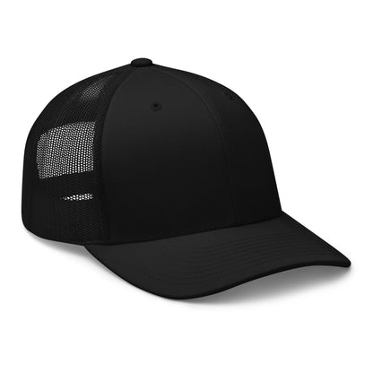 Simple Cross Hat - Black/ Navy