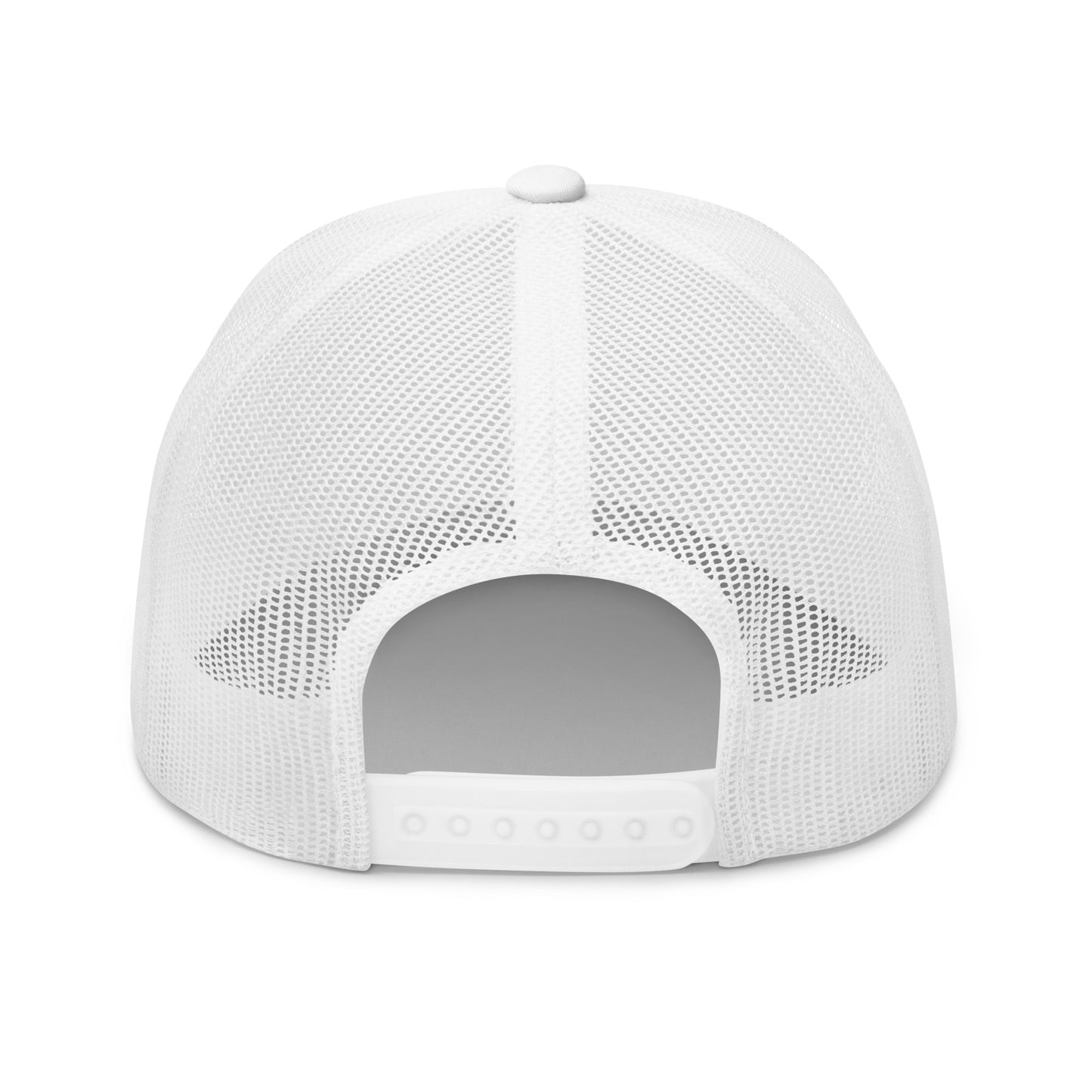 Simple Cross Hat - White