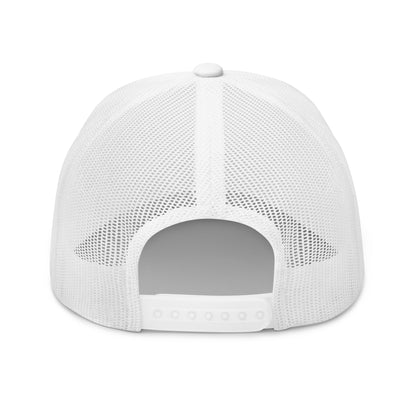 Simple Cross Hat - White