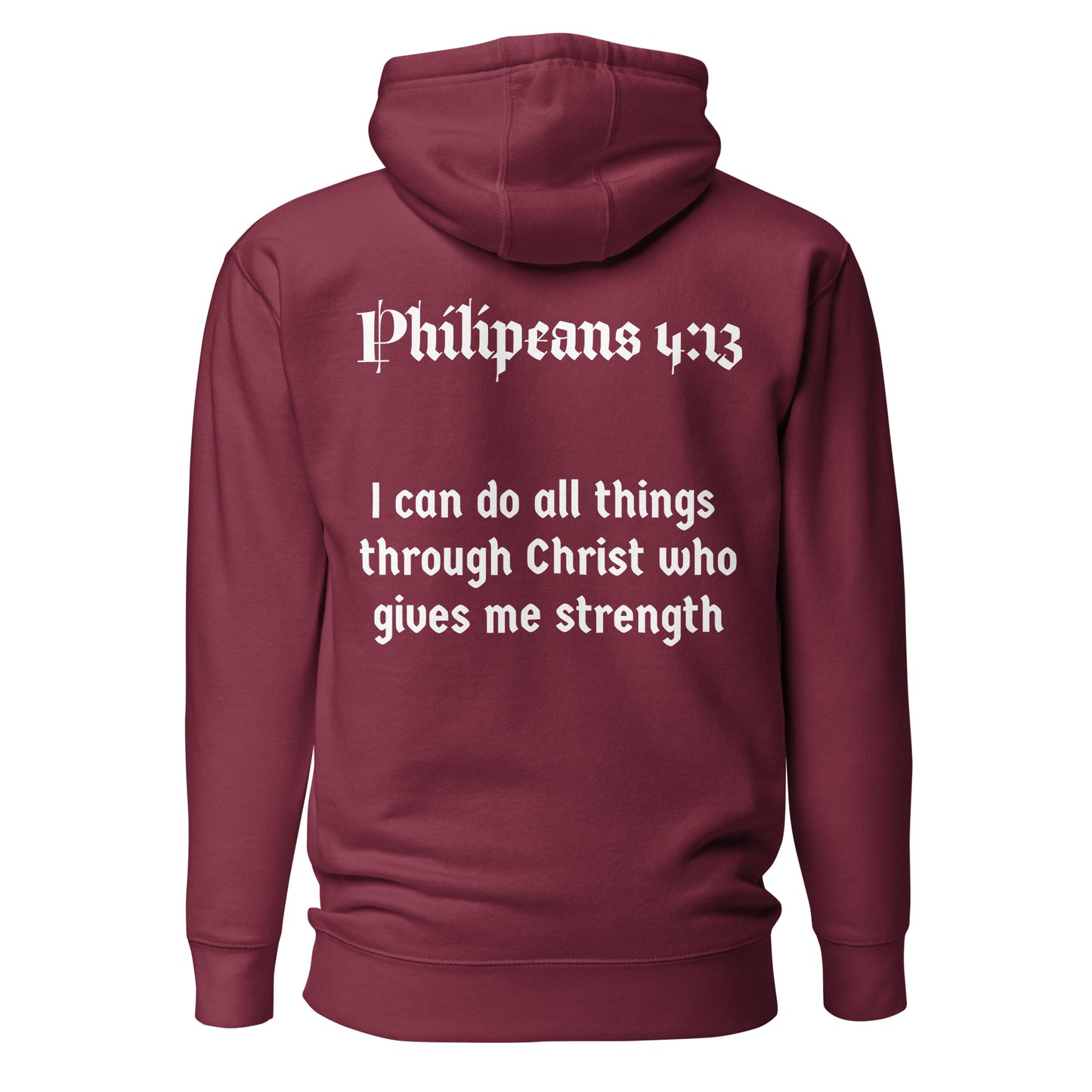 Men's Philippians 4:13 Hoodie