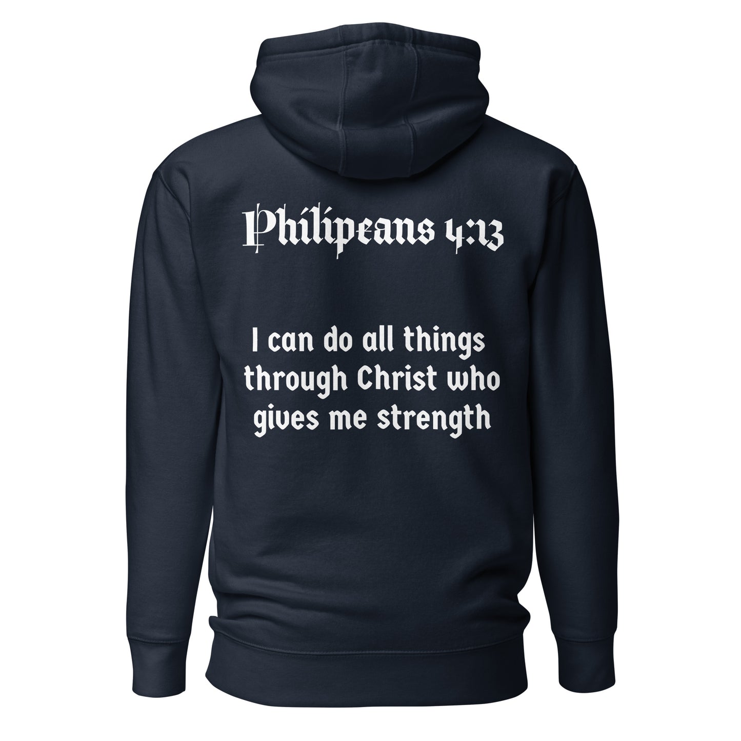 Men's Philippians 4:13 Hoodie